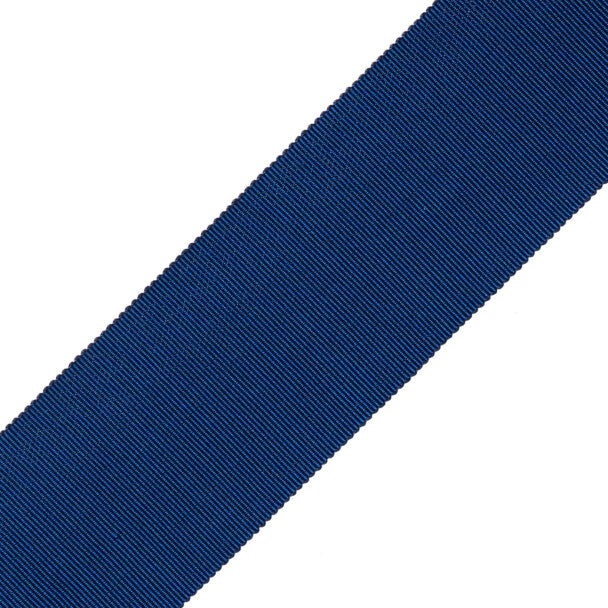 2" French Grosgrain Ribbon Trim by Samuel & Sons in Aegean