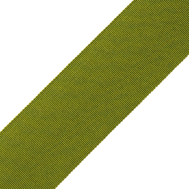 2" French Grosgrain Ribbon Trim by Samuel & Sons in Olive