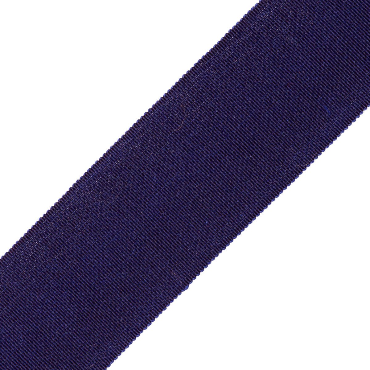 2" French Grosgrain Ribbon Trim by Samuel & Sons in Blueberry