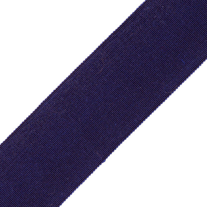 2" French Grosgrain Ribbon Trim by Samuel & Sons in Blueberry