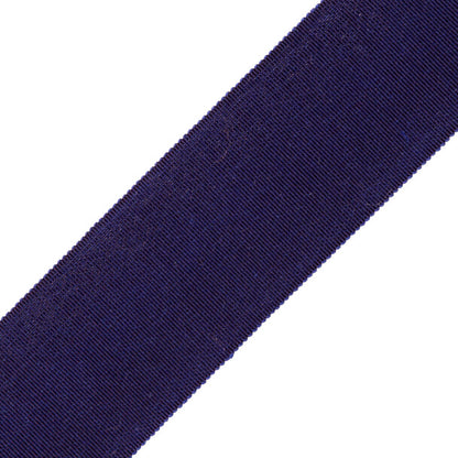 2" French Grosgrain Ribbon Trim by Samuel & Sons in Blueberry