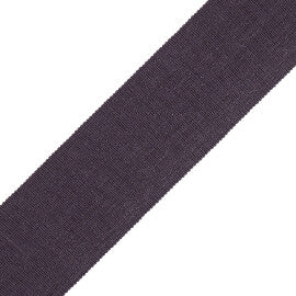 2" French Grosgrain Ribbon Trim by Samuel & Sons in Granite