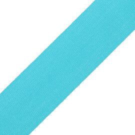 2" French Grosgrain Ribbon Trim by Samuel & Sons in Turquoise