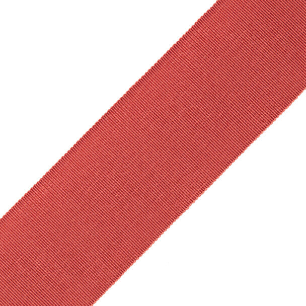 2" French Grosgrain Ribbon Trim by Samuel & Sons in Rose