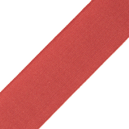2" French Grosgrain Ribbon Trim by Samuel & Sons in Rose