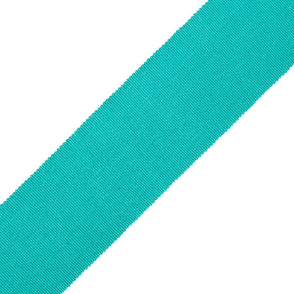 2" French Grosgrain Ribbon Trim by Samuel & Sons in Carib