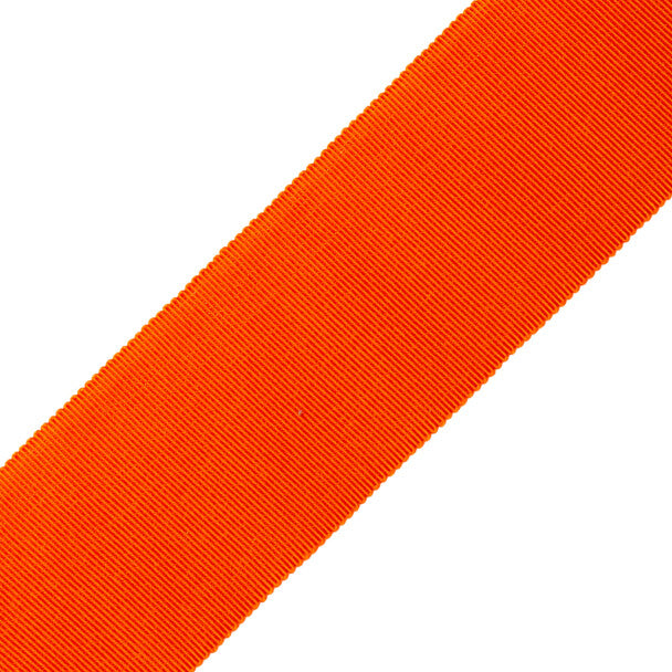 2" French Grosgrain Ribbon Trim by Samuel & Sons in Tangelo
