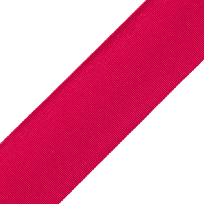 2" French Grosgrain Ribbon Trim by Samuel & Sons in Magenta