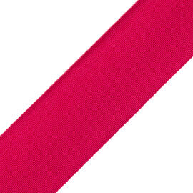 2" French Grosgrain Ribbon Trim by Samuel & Sons in Magenta