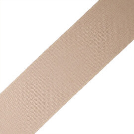 2" French Grosgrain Ribbon Trim by Samuel & Sons in Heather