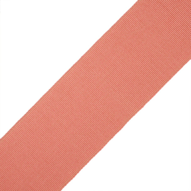 2" French Grosgrain Ribbon Trim by Samuel & Sons in Salmon