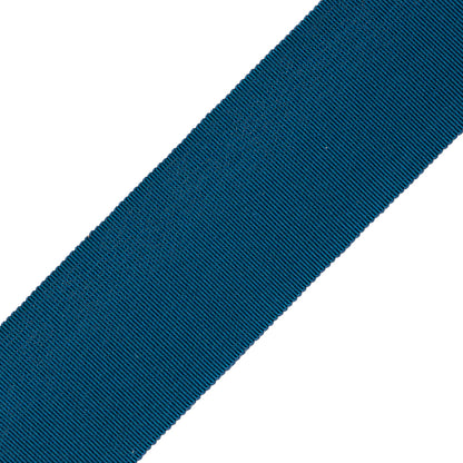 2" French Grosgrain Ribbon Trim by Samuel & Sons in Cerulean
