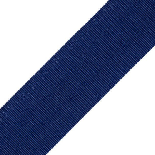 2" French Grosgrain Ribbon Trim by Samuel & Sons in Royal Blue