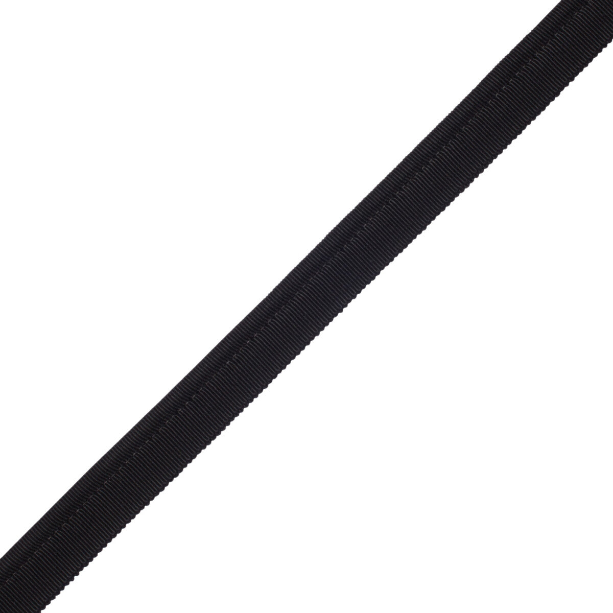 1/4" French Grosgrain Piping Trim by Samuel & Sons in Black