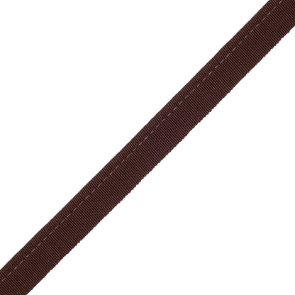 1/4" French Grosgrain Piping Trim by Samuel & Sons in Espresso