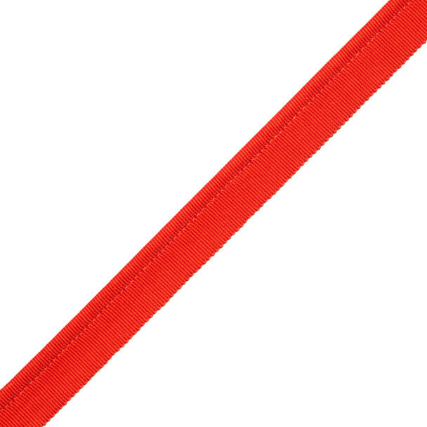 1/4" French Grosgrain Piping Trim by Samuel & Sons in Tomato