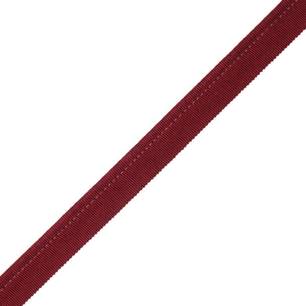 1/4" French Grosgrain Piping Trim by Samuel & Sons in Ruby