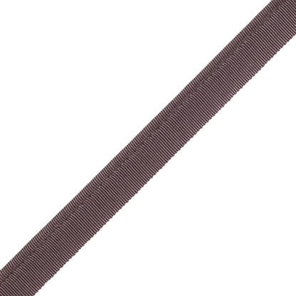 1/4" French Grosgrain Piping Trim by Samuel & Sons in Charcoal