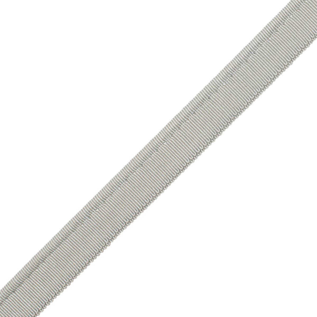 1/4" French Grosgrain Piping Trim by Samuel & Sons in Steel