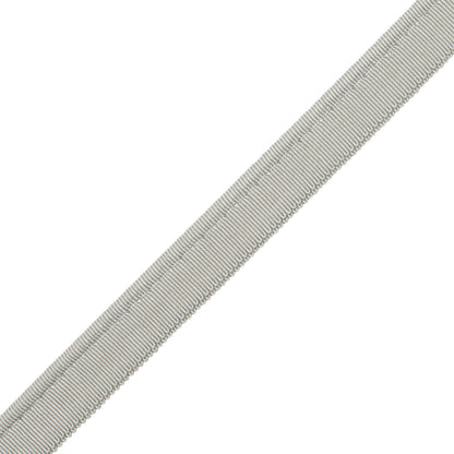 1/4" French Grosgrain Piping Trim by Samuel & Sons in Steel