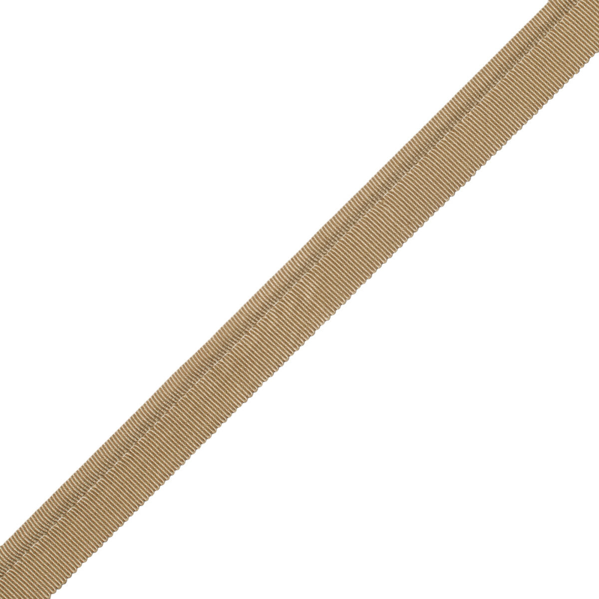 1/4" French Grosgrain Piping Trim by Samuel & Sons in Khaki