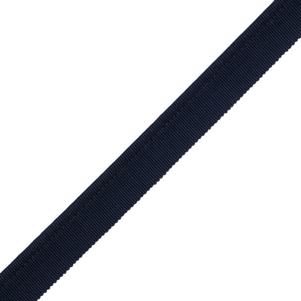 1/4" French Grosgrain Piping Trim by Samuel & Sons in Midnight