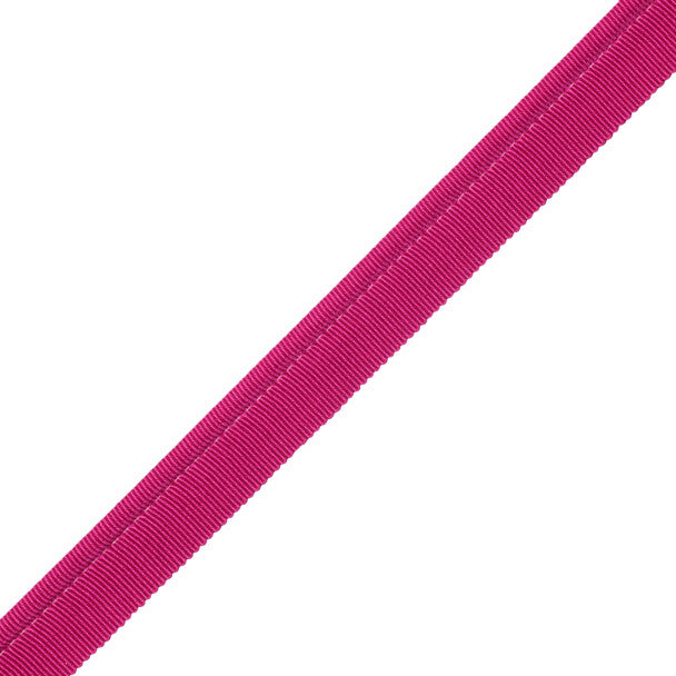 1/4" French Grosgrain Piping Trim by Samuel & Sons in Fuchsia