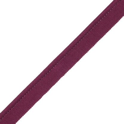 1/4" French Grosgrain Piping Trim by Samuel & Sons in Plum