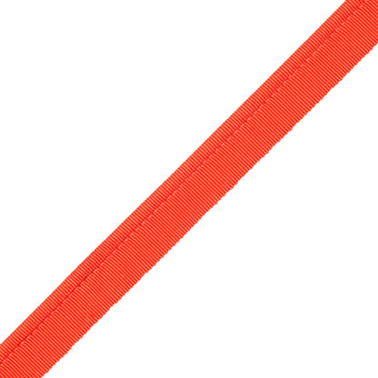 1/4" French Grosgrain Piping Trim by Samuel & Sons in Coral