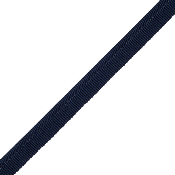 1/4" French Grosgrain Piping Trim by Samuel & Sons in Navy