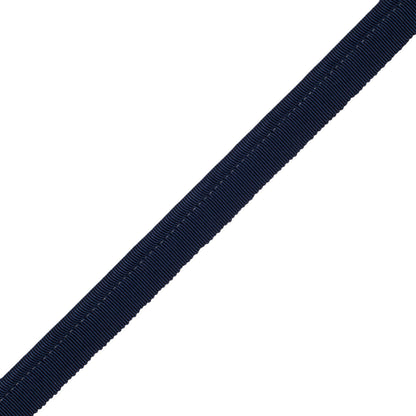 1/4" French Grosgrain Piping Trim by Samuel & Sons in Navy