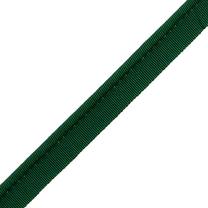 1/4" French Grosgrain Piping Trim by Samuel & Sons in Forest Green