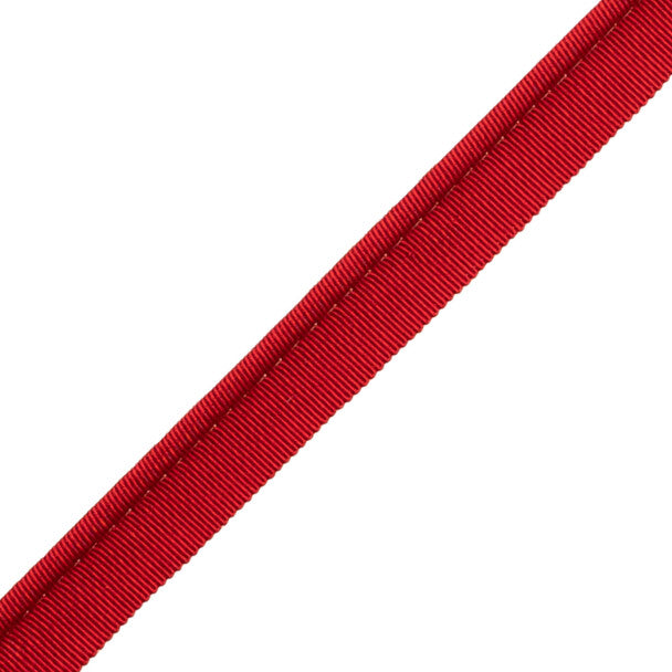 1/4" French Grosgrain Piping Trim by Samuel & Sons in Crimson