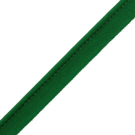 1/4" French Grosgrain Piping Trim by Samuel & Sons in Emerald