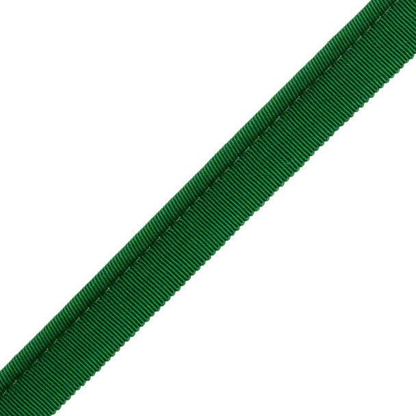 1/4" French Grosgrain Piping Trim by Samuel & Sons in Emerald