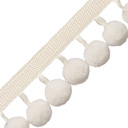 Dolce Pom Pom Fringe Trim by Samuel & Sons in Piña Colada