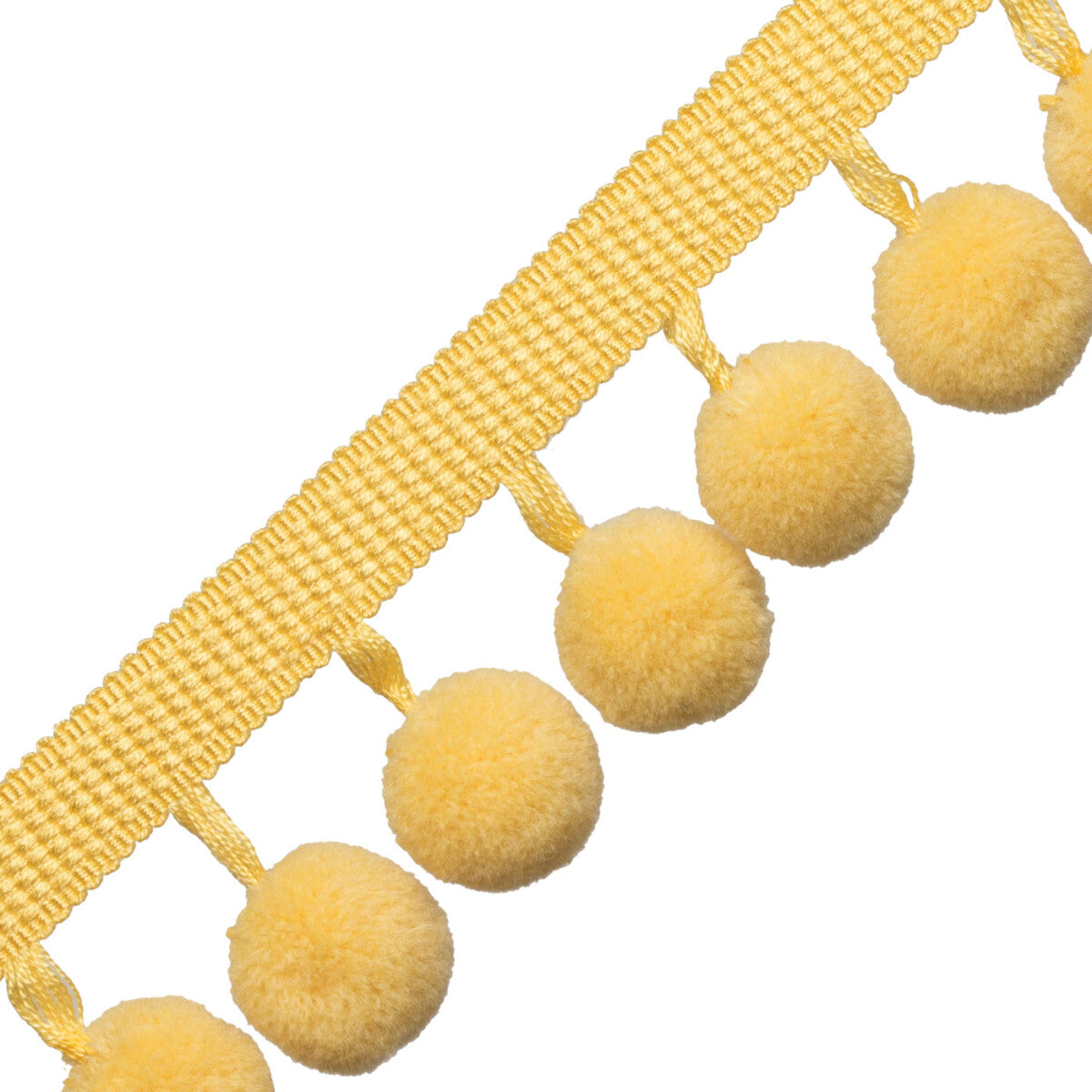 Dolce Pom Pom Fringe Trim by Samuel & Sons in Banana Split