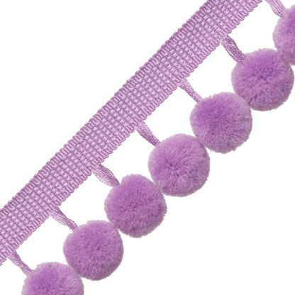 Dolce Pom Pom Fringe Trim by Samuel & Sons in Sugarplum