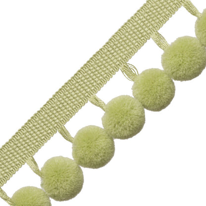 Dolce Pom Pom Fringe Trim by Samuel & Sons in Key Lime Pie