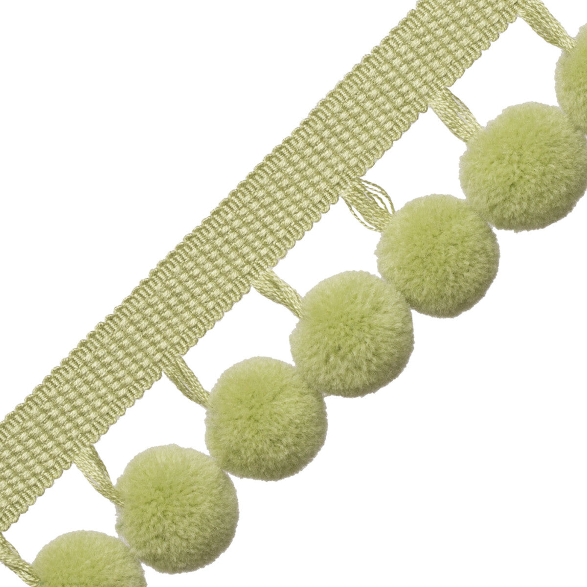 Dolce Pom Pom Fringe Trim by Samuel & Sons in Key Lime Pie