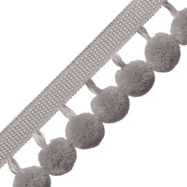Dolce Pom Pom Fringe Trim by Samuel & Sons in Vapor