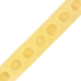 1.4" Dolce Pom Pom Border Trim by Samuel & Sons in Banana Split