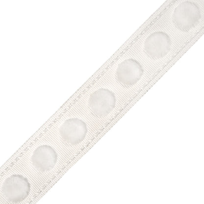 1.4" Dolce Pom Pom Border Trim by Samuel & Sons in Whipped Cream
