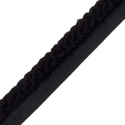 Dolce Marabout Trim by Samuel & Sons in Black Licorice