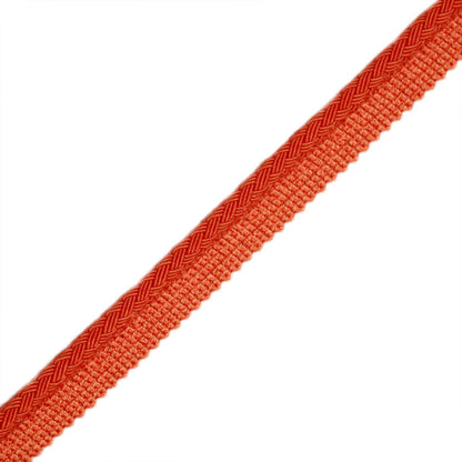 1/4" Rtc Plaited Cord W/Tape Trim by Samuel & Sons in Pumpkin