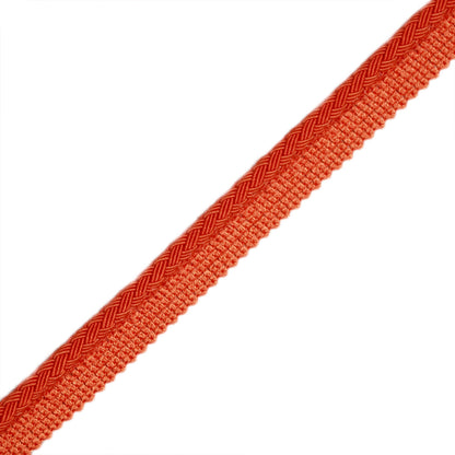 1/4" Rtc Plaited Cord W/Tape Trim by Samuel & Sons in Pumpkin