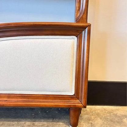 Upholstered Cottage Queen Bed Frame