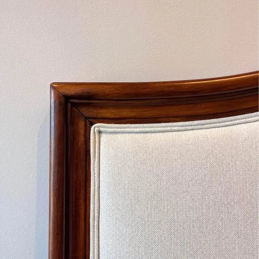 Upholstered Cottage Queen Bed Frame