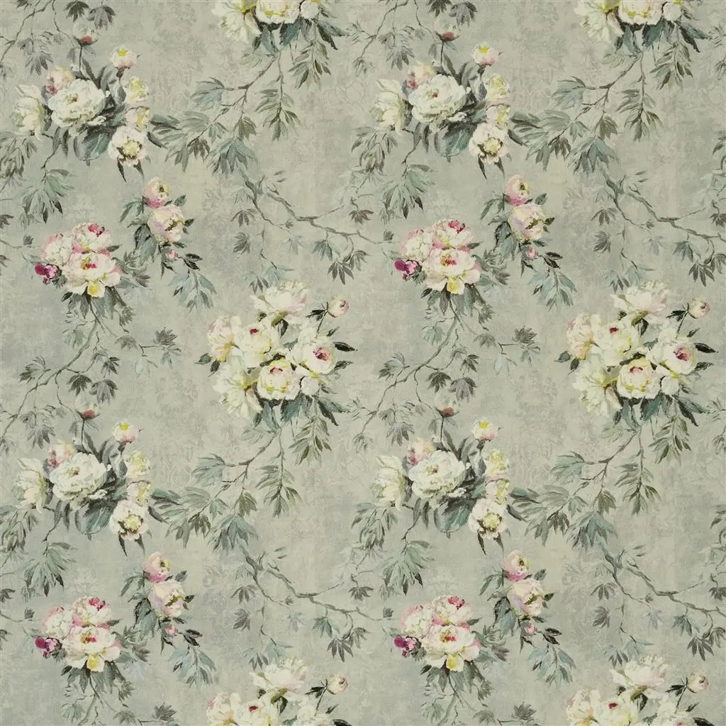 Floreale Fabric by Designers Guild in Zinc