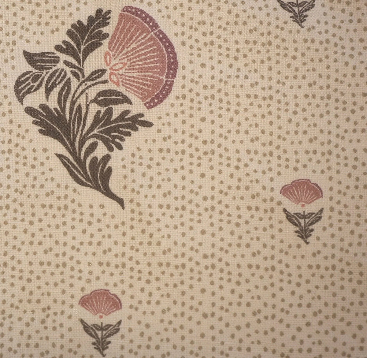 Lila Fabric by Betsy Textiles in Aubergine